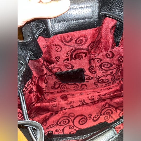 Vintage Brighton Suede Black Cinclaire Shoulder Bag - Picture 13 of 16